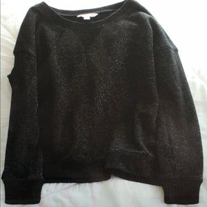 Black crew neck